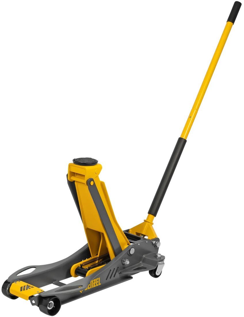 Подкатной домкрат Denzel 51251 3.8т - фото