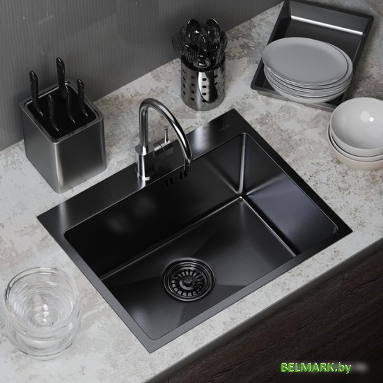 Кухонная мойка Mixline 547233 (сатин, 3 мм) - фото2