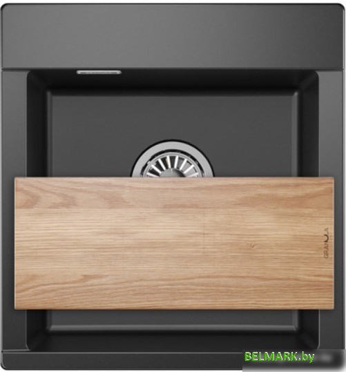 Кухонная мойка Granula ES-4701 (черный) - фото