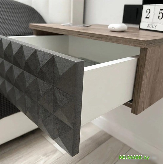 Тумба Shtabe Simple 7000 эко (графит/дуб веллингтон) - фото2