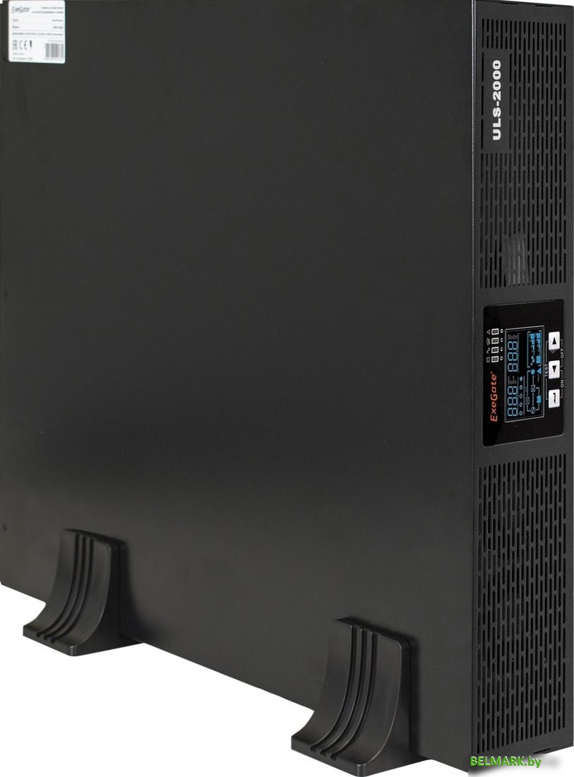 Источник бесперебойного питания ExeGate PowerExpert ULS-2000.LCD.AVR.C13.USB.RS232.SNMP.2U - фото
