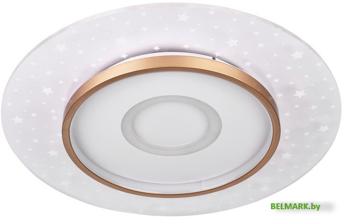 Припотолочная люстра LED4U L1027-500 WH-GD - фото