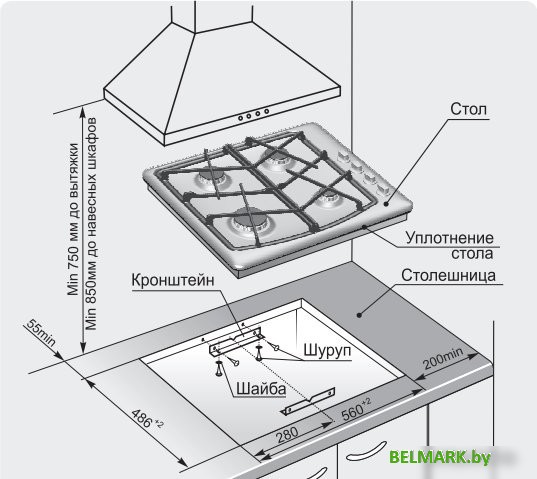 Варочная панель GEFEST СН 1211 К6 - фото2