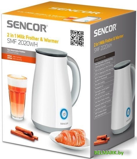 Автоматический вспениватель молока Sencor SMF 2020WH - фото2