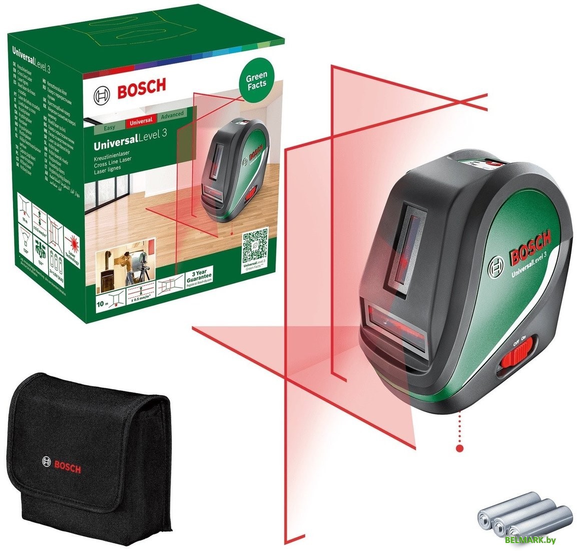 Лазерный нивелир Bosch UniversalLevel 3 0603663904 - фото