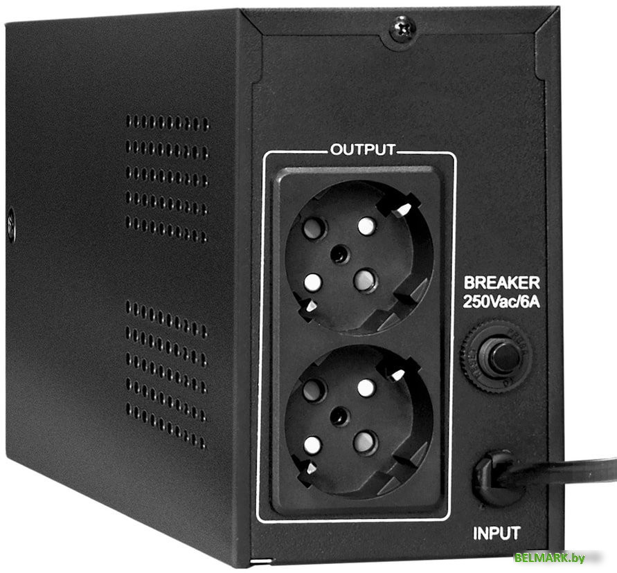 Источник бесперебойного питания ExeGate UNB-650.LED.AVR.EURO EP285601RUS - фото2