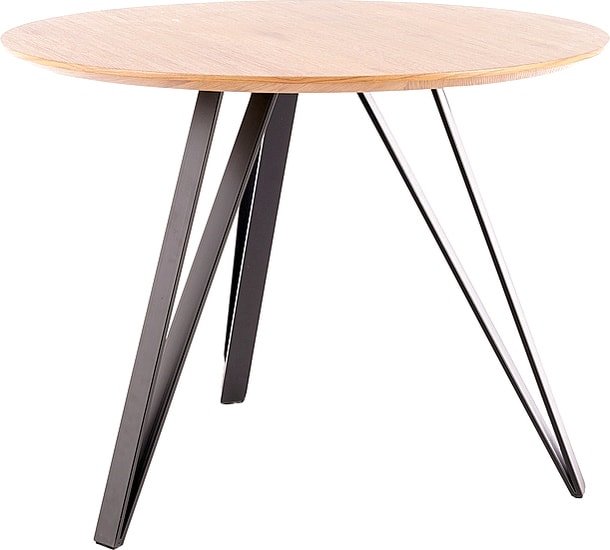 Кухонный стол Signal Tetis 100 (дуб/черный) - фото