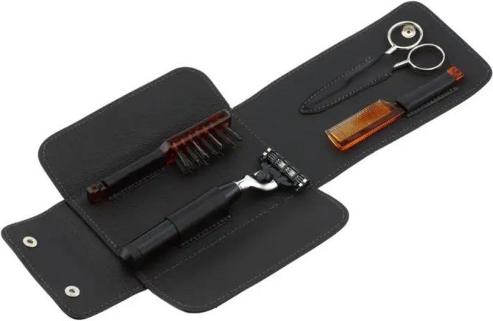 Бритвенный набор IL Ceppo SV1210MN (черный) - фото