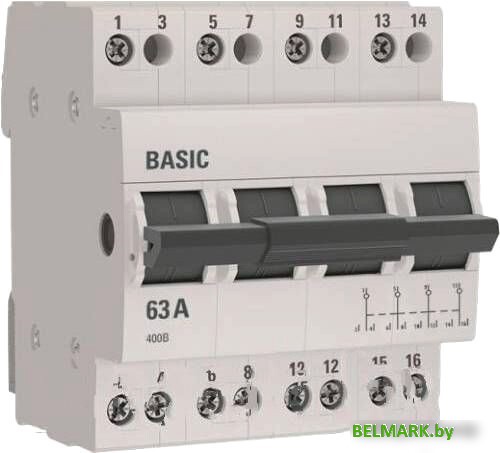 Выключатель нагрузки EKF Basic 4 63А tps-4-63 - фото