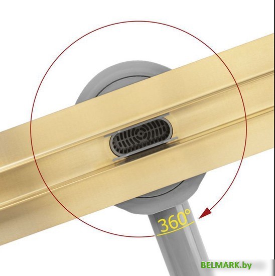 Трап/канал Rea Neox Slim Pro Matt Gold 70 см - фото2