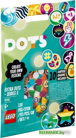 Конструктор LEGO Dots 41932 Тайлы Dots — серия 5 - фото