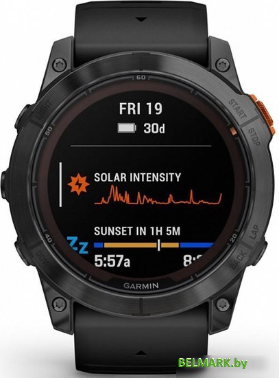Умные часы Garmin Fenix 7 Pro Solar (сланцево-серый/черный) - фото2