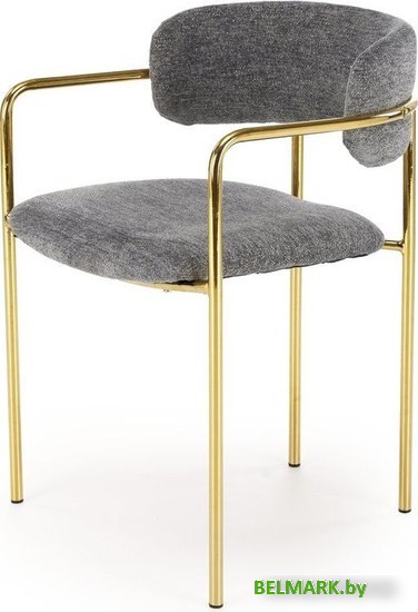 Стул Halmar K537 (серый/золотой) - фото