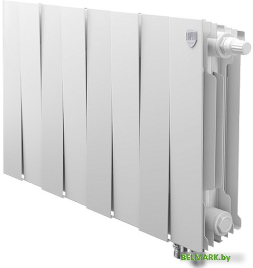 Биметаллический радиатор Royal Thermo PianoForte 300 Bianco Traffico VDR (8 секций) - фото