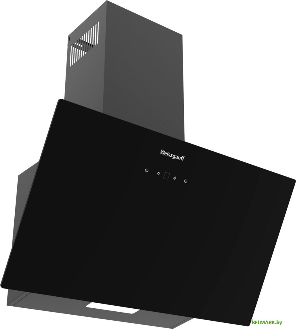 Кухонная вытяжка Weissgauff Yota 600 Touch Black Glass - фото