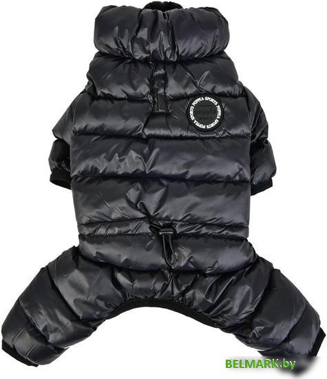 Комбинезон для животных Puppia Jumpesuit B PAPD-JM1673-BK-XL (черный) - фото
