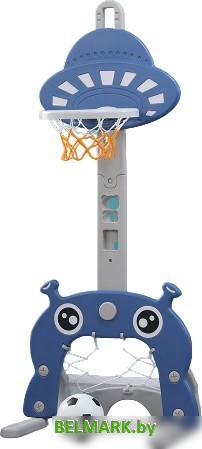 Баскетбольная стойка Pituso Марсик L-FD05 (синий) - фото