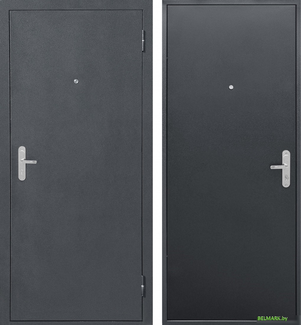 Металлическая дверь Guard Металл/металл Антик серебро (86x205, правая) - фото