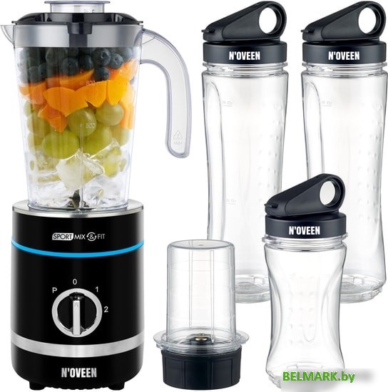 Стационарный блендер N'oveen Sport Mix & Fit SB2000 X-Line - фото