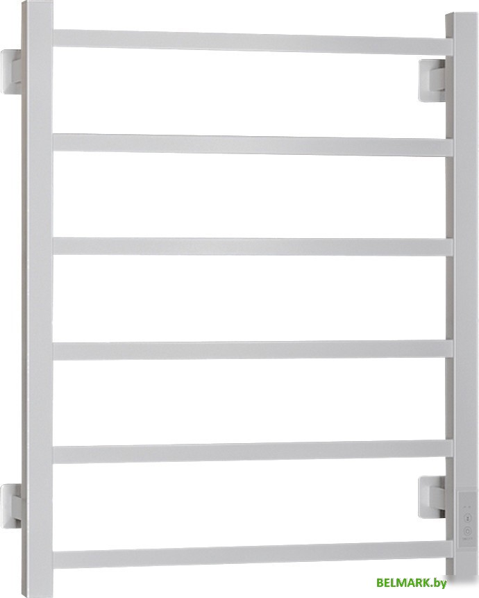 Полотенцесушитель Roxen Square BK-109SW-6T 11050-5365W (белый) - фото