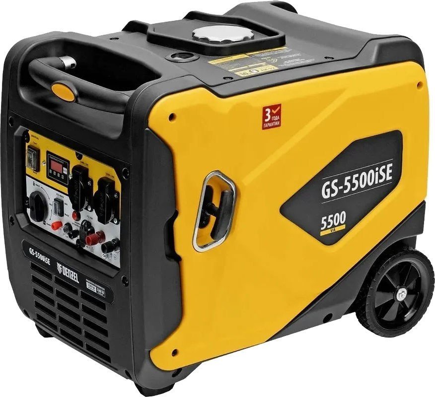 Бензиновый генератор Denzel GS-5500iSE - фото