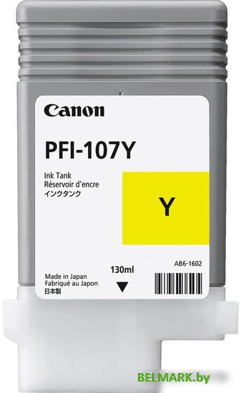 Картридж Canon PFI-107Y - фото