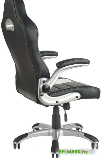 Кресло Halmar Lotus (серый/черный) - фото2