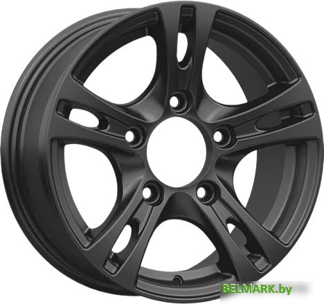 Литые диски SKAD Дюна 15x6.5" 5x139.7мм DIA 98.5мм ET 40мм Черный бархат - фото