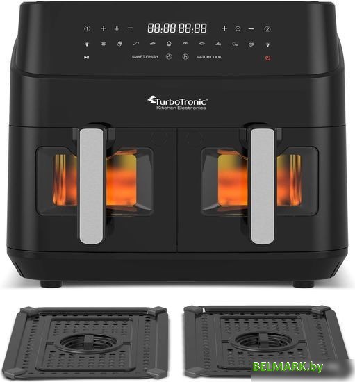 Аэрофритюрница TurboTronic TT-DAF6W (черный) - фото2