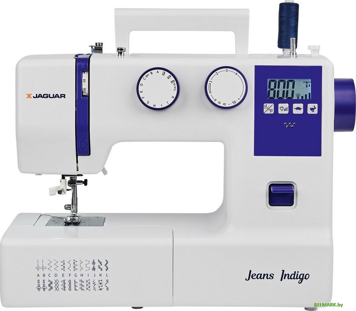 Электронная швейная машина Jaguar Jeans Indigo - фото2
