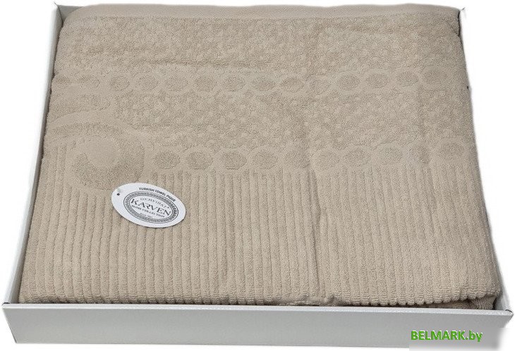 Плед Karven Ester Евро P 961 v2 (светло-бежевый) - фото