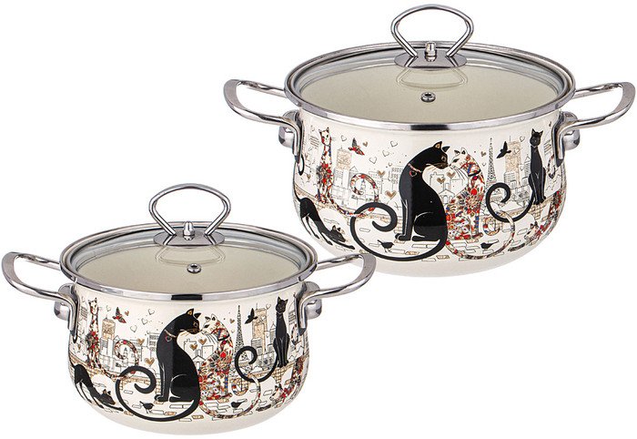 Набор кастрюль Agness 934-710 - фото