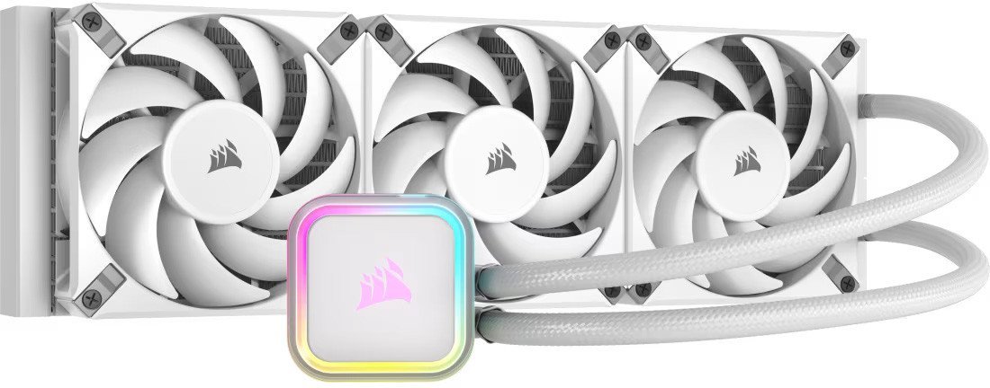 Жидкостное охлаждение для процессора Corsair iCUE H150i RGB Elite CW-9060079-WW - фото