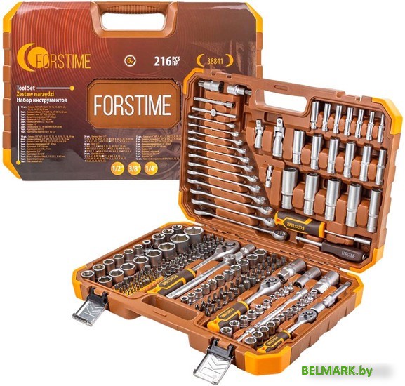 Универсальный набор инструментов Forstime FT-38841 (216 предметов) - фото