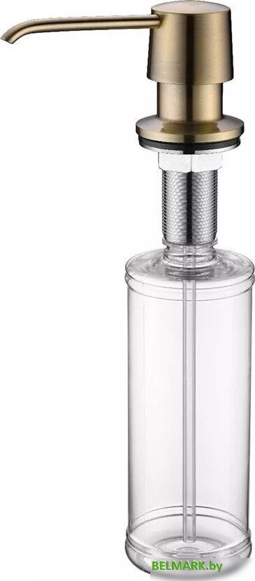 Дозатор для жидкого мыла Paulmark Sauber D001-BR (бронза) - фото