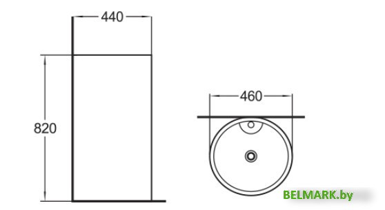 Умывальник SantiLine SL-4003MB - фото2