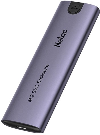 Бокс для накопителей M.2 Netac WH51 (кабель C-C) NT07WH51-32CA - фото