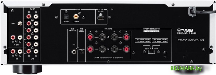 Усилитель Yamaha A-S301 (серебристый) - фото2