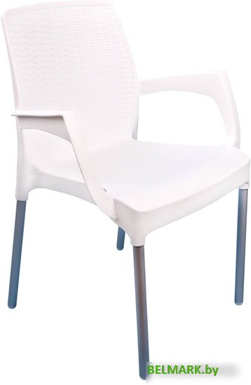 Кресло Альтернатива Прованс М6325 (белый) - фото