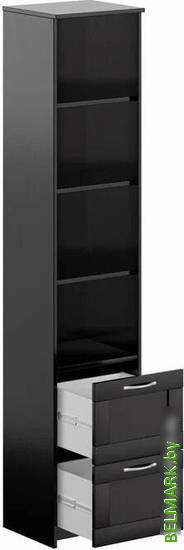 Стеллаж Mio Tesoro Сириус 2 ящика 39x190 2.02.07.140.5 (дуб венге) - фото2