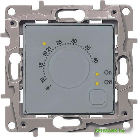 Терморегулятор Legrand Etika 672430 (алюминий) - фото