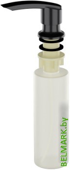 Дозатор для жидкого мыла Ulgran U-02 (344 ультра-черный) - фото