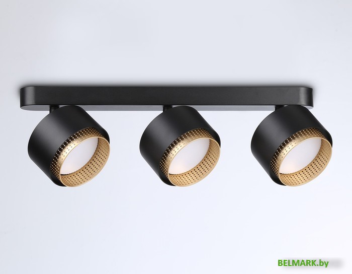 Спот Ambrella TN71295/3 BK/GD (черный/золото) - фото2