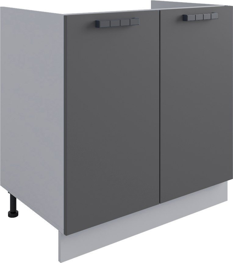 Шкаф напольный ДСВ Фортуна СМ 800 (белый) - фото