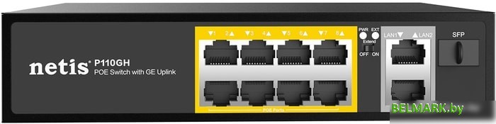 Неуправляемый коммутатор Netis P110GH - фото