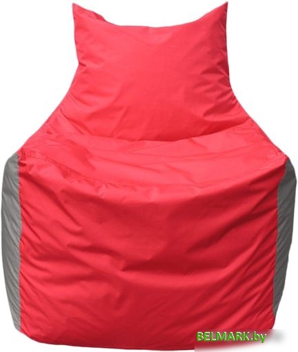 Кресло-мешок Flagman Фокс Ф2.1-173 (красный/серый) - фото2