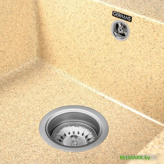 Кухонная мойка Gerhans В19 (песок) - фото2