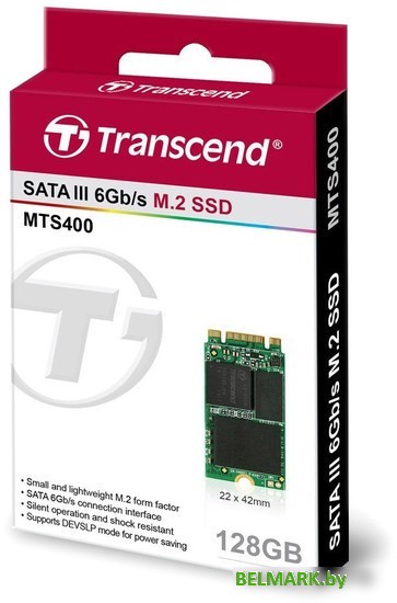 SSD Transcend MTS400 128GB TS128GMTS400S - фото2