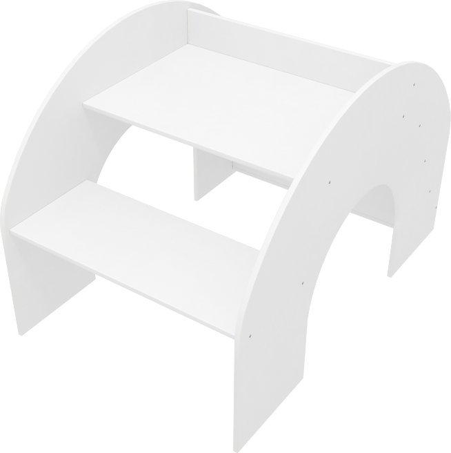 Детский стол ФанДОК Ф-134.36 (белый, фанера) - фото