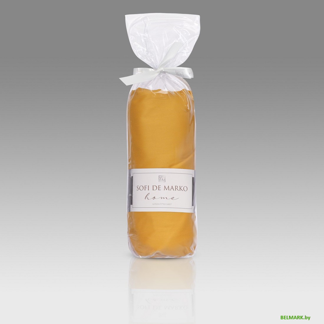 Постельное белье Sofi De MarkO Мармис 160х200х30 Пр-мс-160х200х30гор (горчичный) - фото2